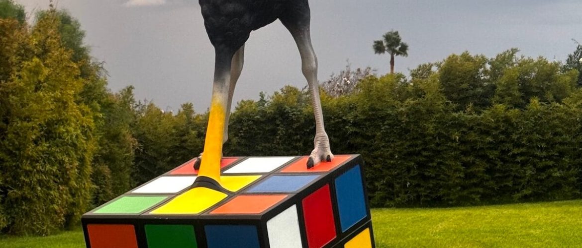 STEFANO BOMBARDIERI Struzzo di Rubik | Rubik’s Ostrich 2018